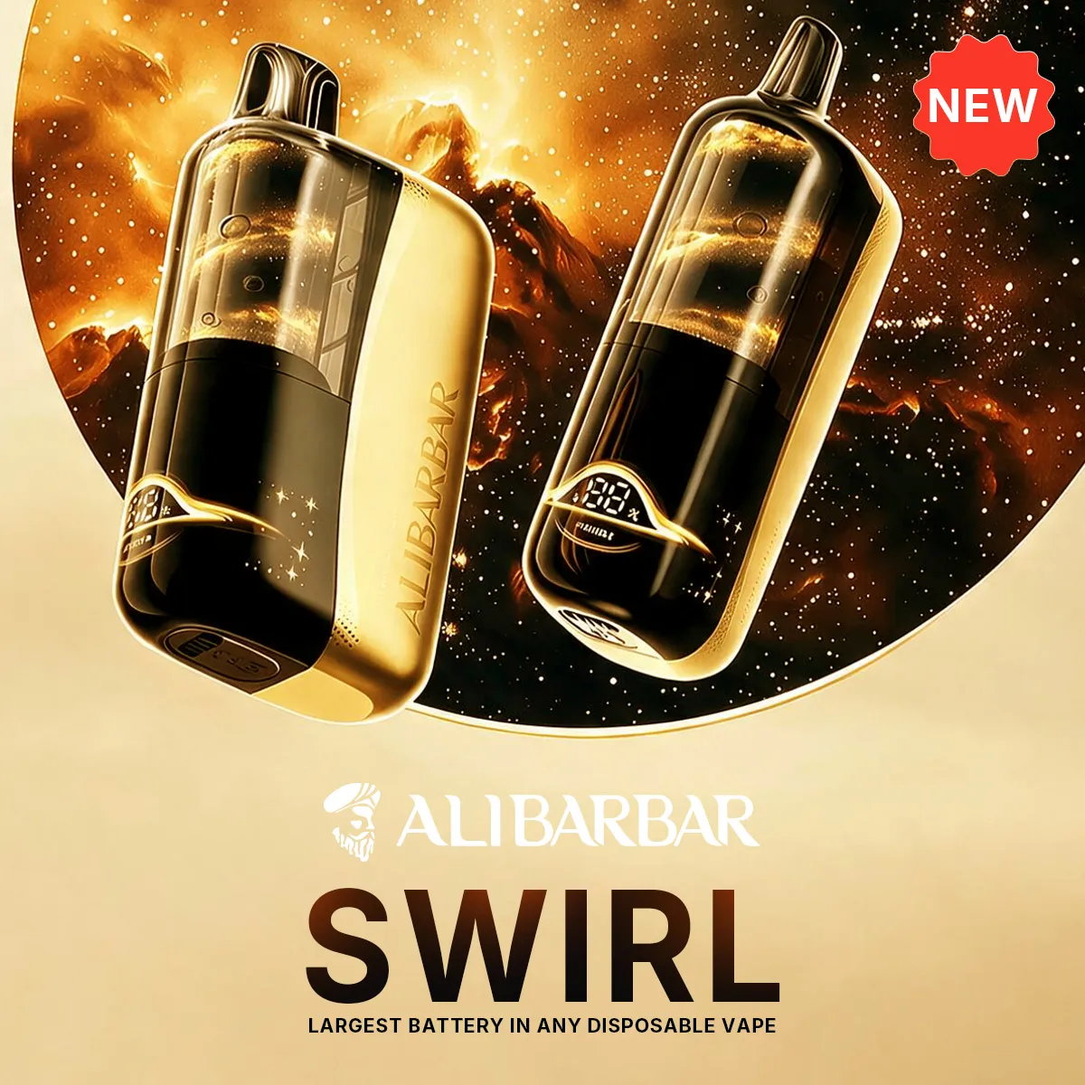 ALIBARBAR SWIRL 13000 Disposable Pod