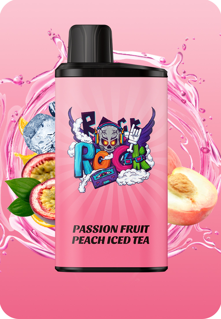 Passion Fruit Peach Iced Tea